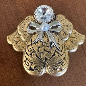 Holiday Brooch - Vintage Angel Brooch
